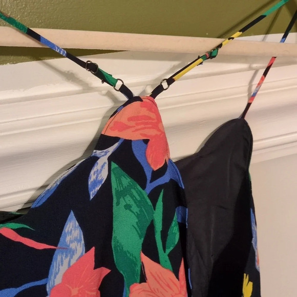 J Crew floral cami top with scalloped trim sz14 - Picture 6 of 6